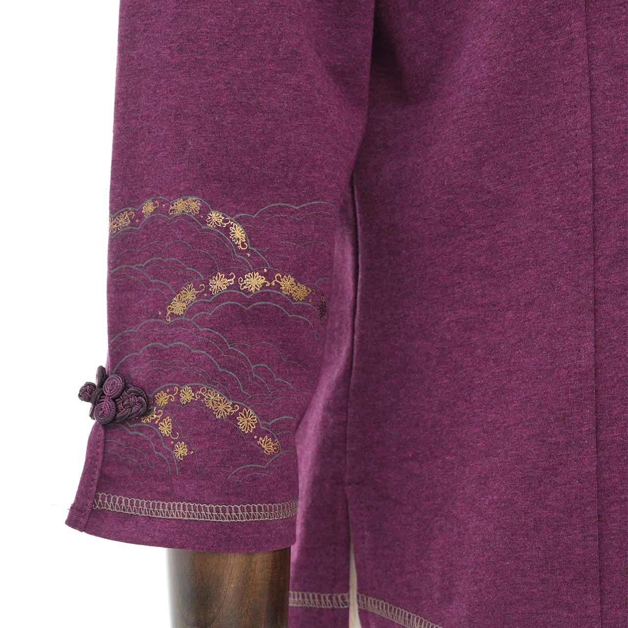 琉球浪漫物語 Ryukyu Romantic Story – Open-Shoulder Cut-and-Sew Top 【M】