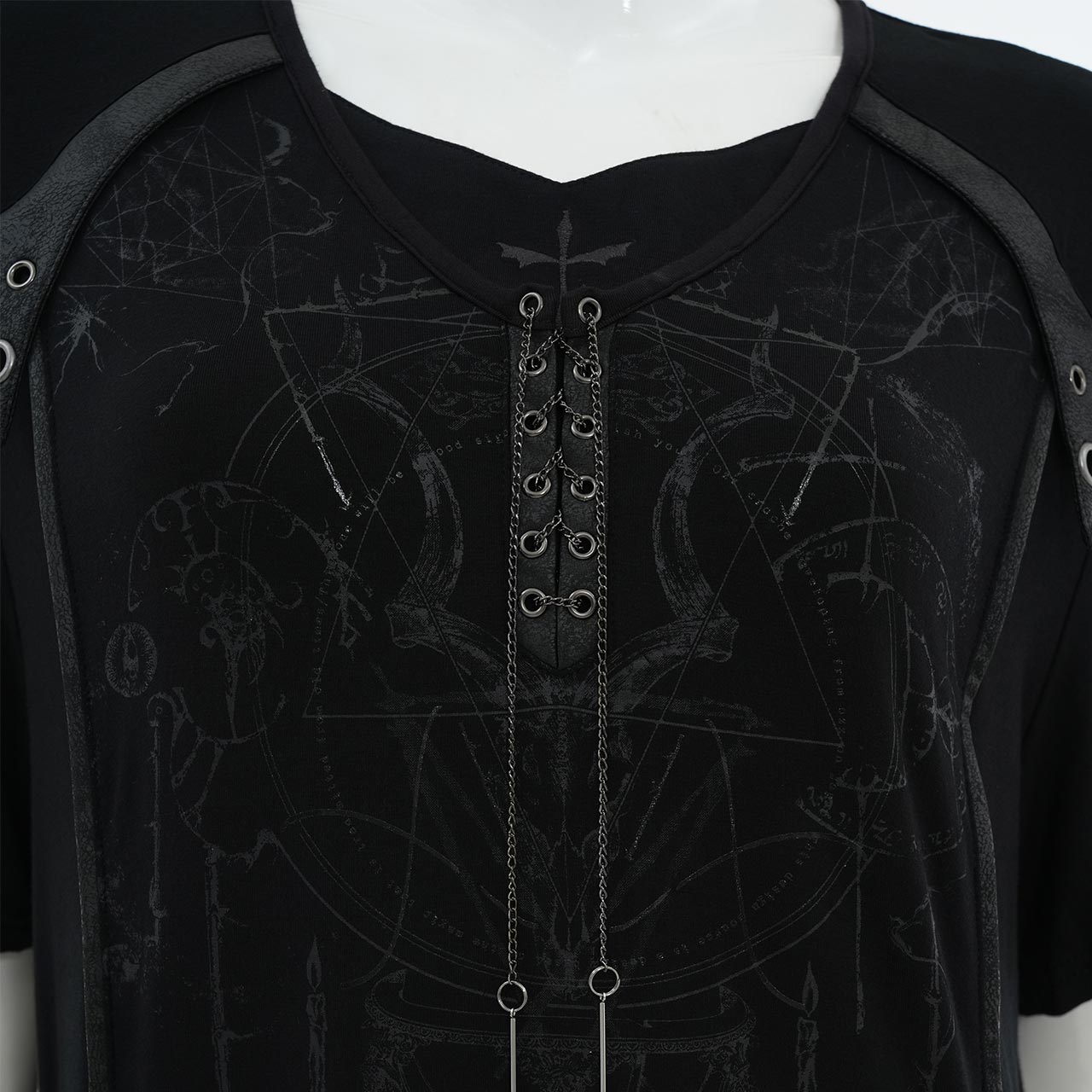 Remnants of Silent Depth Occultism Long-Sleeve Cut-and-Sew