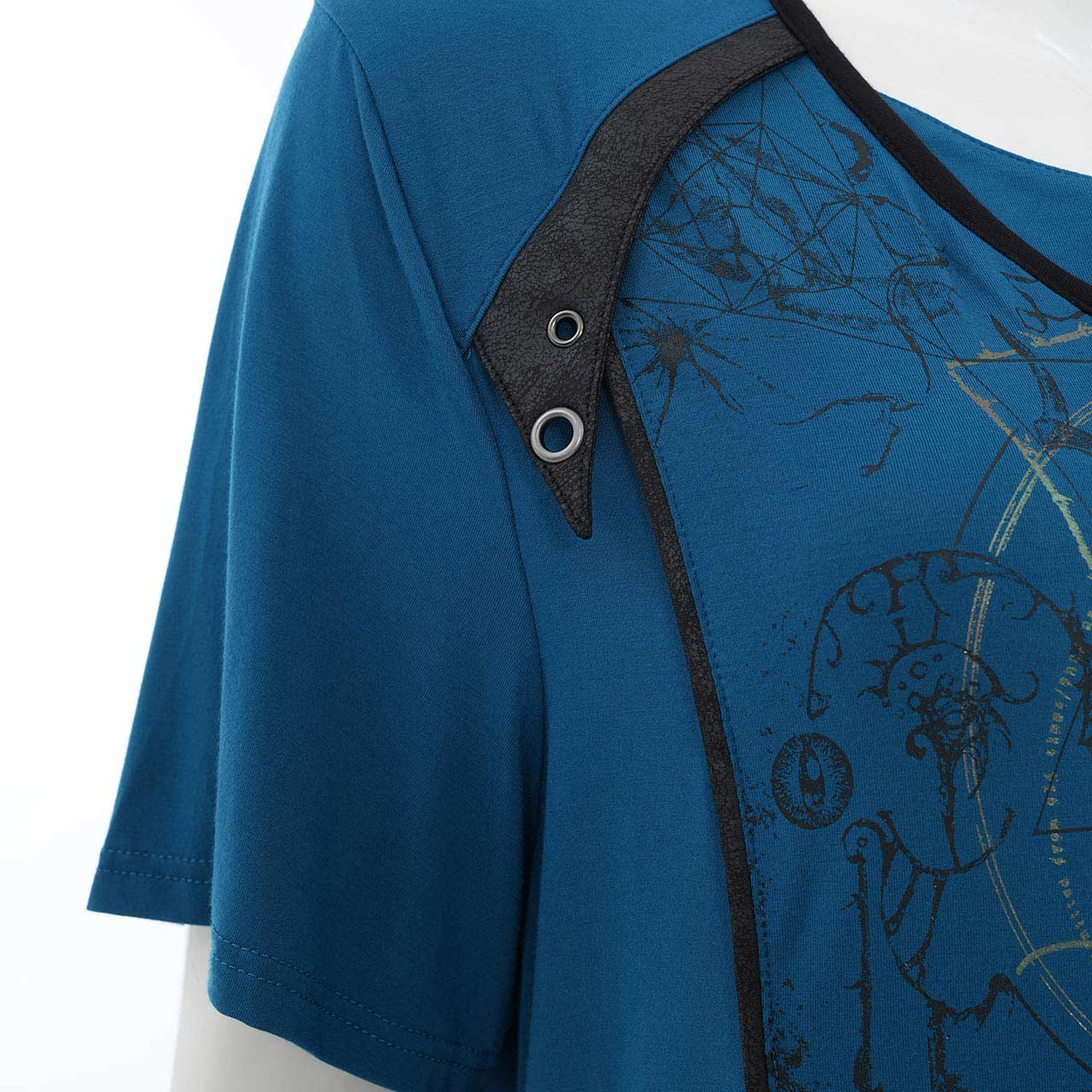 Remnants of Silent Depth Occultism Long-Sleeve Cut-and-Sew