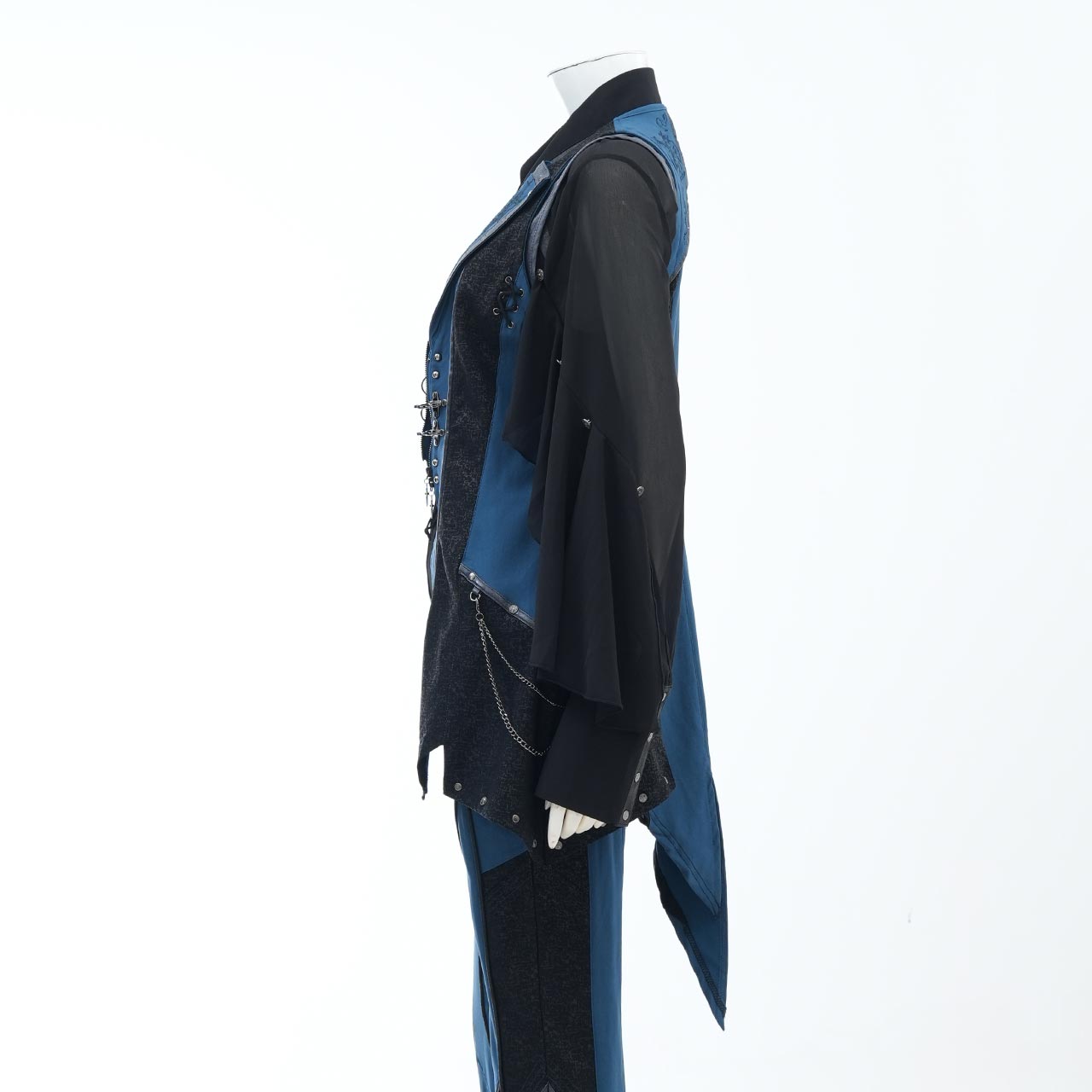 Remnants of Silent Depth Chiffon Blouse