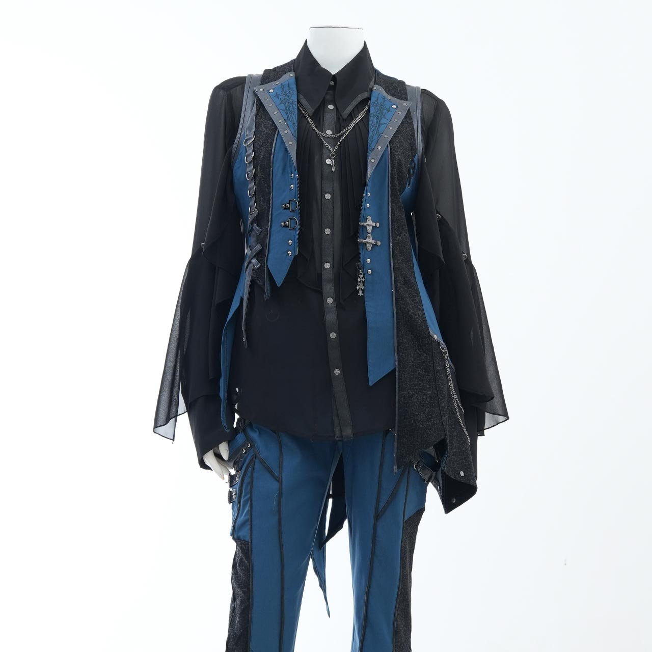 Remnants of Silent Depth Chiffon Blouse