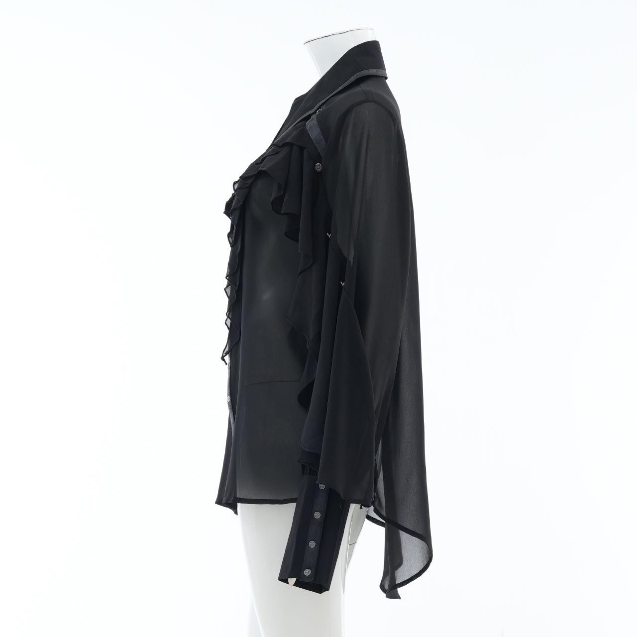 Remnants of Silent Depth Chiffon Blouse