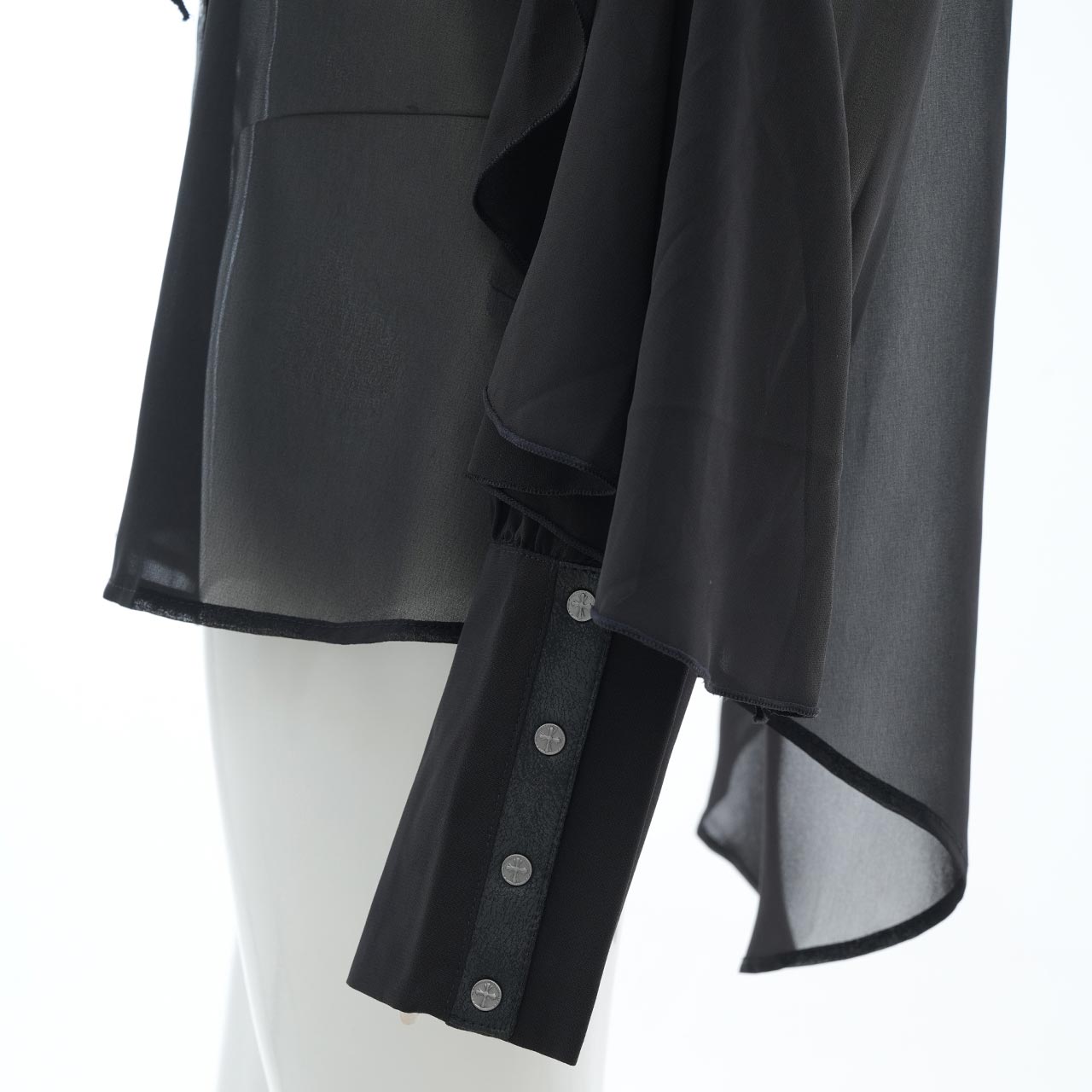 Remnants of Silent Depth Chiffon Blouse