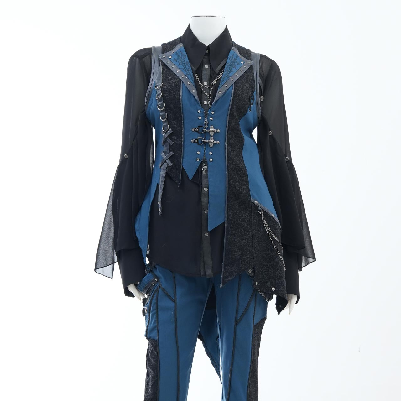 Remnants of Silent Depth Chiffon Blouse