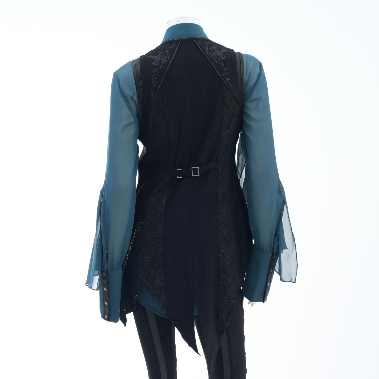 Remnants of Silent Depth Chiffon Blouse