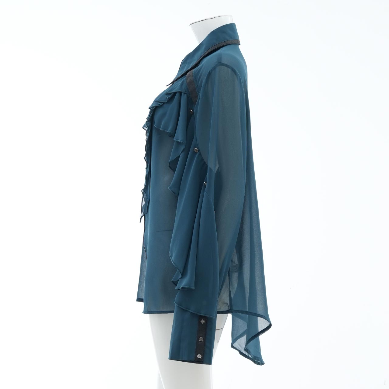 Remnants of Silent Depth Chiffon Blouse
