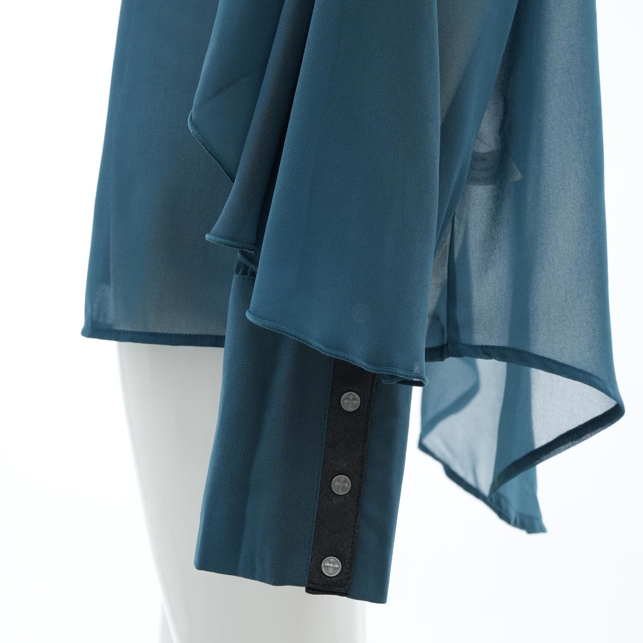 Remnants of Silent Depth Chiffon Blouse