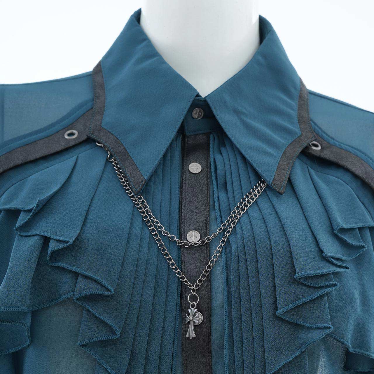 Remnants of Silent Depth Chiffon Blouse
