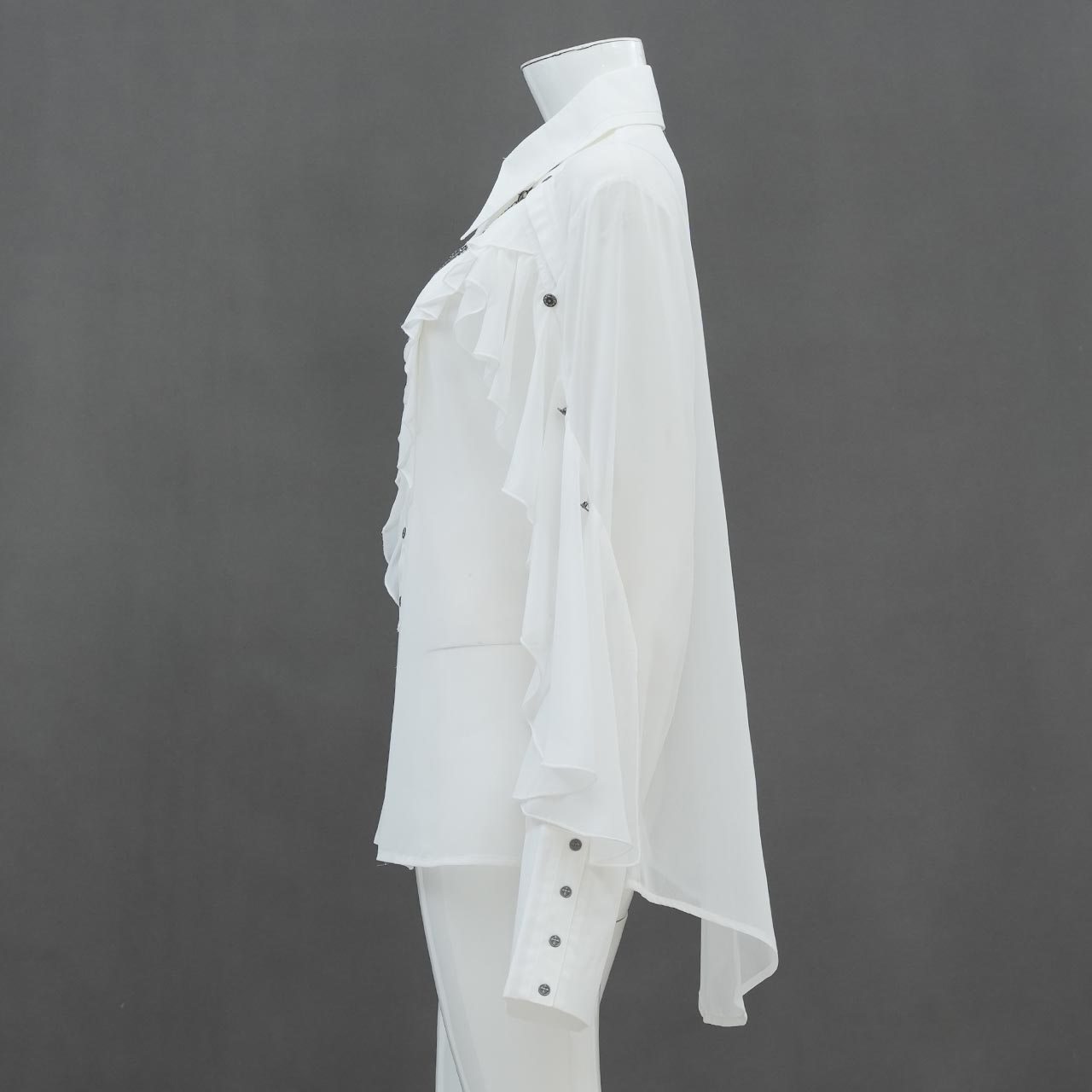 Remnants of Silent Depth Chiffon Blouse