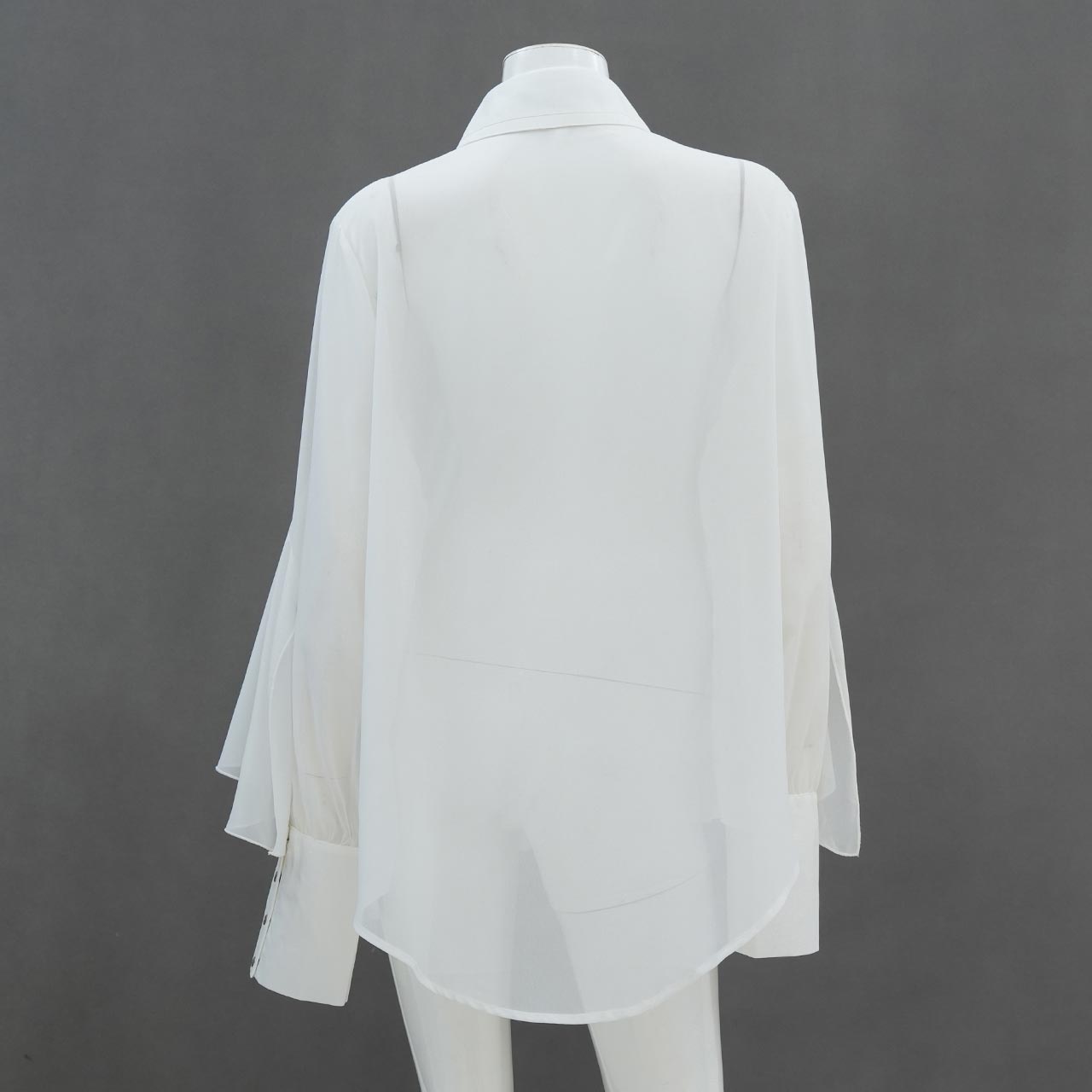 Remnants of Silent Depth Chiffon Blouse