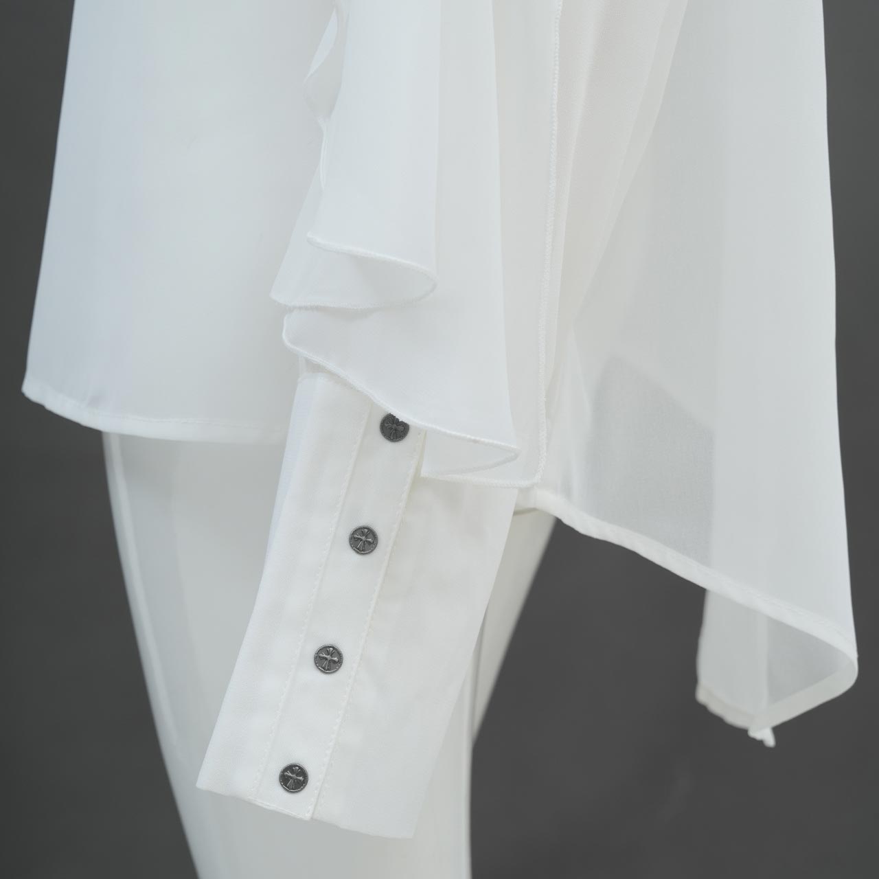 Remnants of Silent Depth Chiffon Blouse