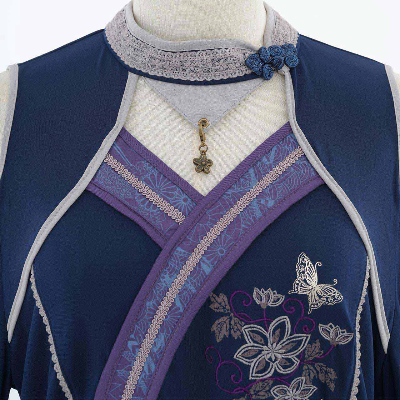 『鶴翼報恩録 ～ Requital of the Crane～』Cut-and-sew top【L】
