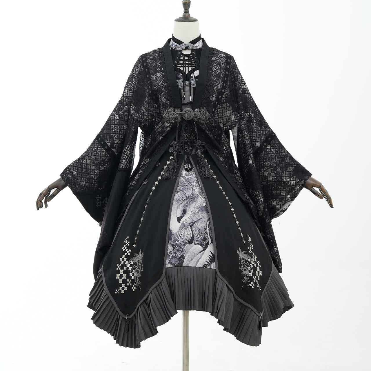 『鶴翼報恩録 ～ Requital of the Crane～』Reversible Haori