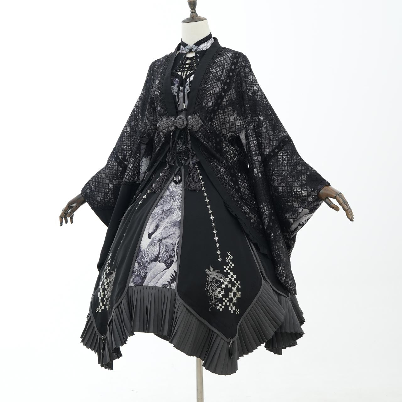 『鶴翼報恩録 ～ Requital of the Crane～』Reversible Haori