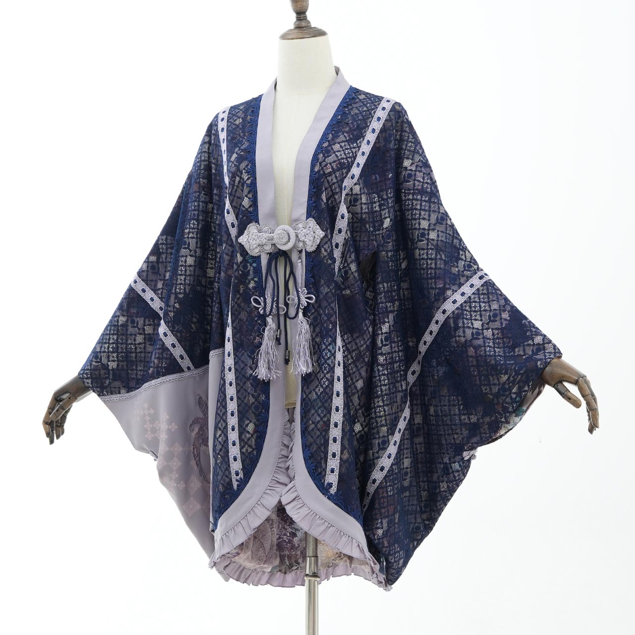 『鶴翼報恩録 ～ Requital of the Crane～』Reversible Haori
