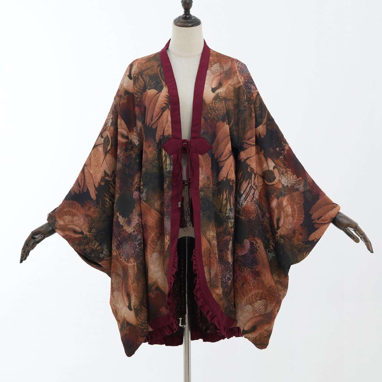 『鶴翼報恩録 ～ Requital of the Crane～』Reversible Haori