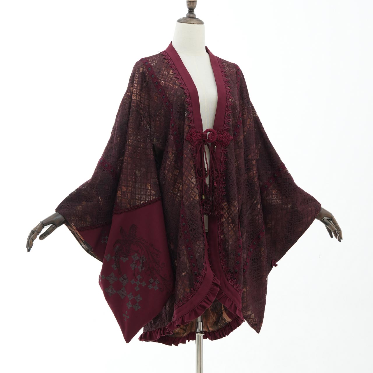 『鶴翼報恩録 ～ Requital of the Crane～』Reversible Haori