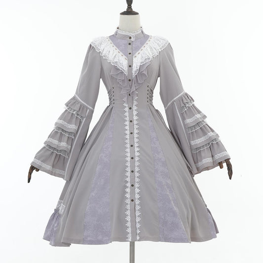 Villainess Elegance Blouse one-piece dress【M】