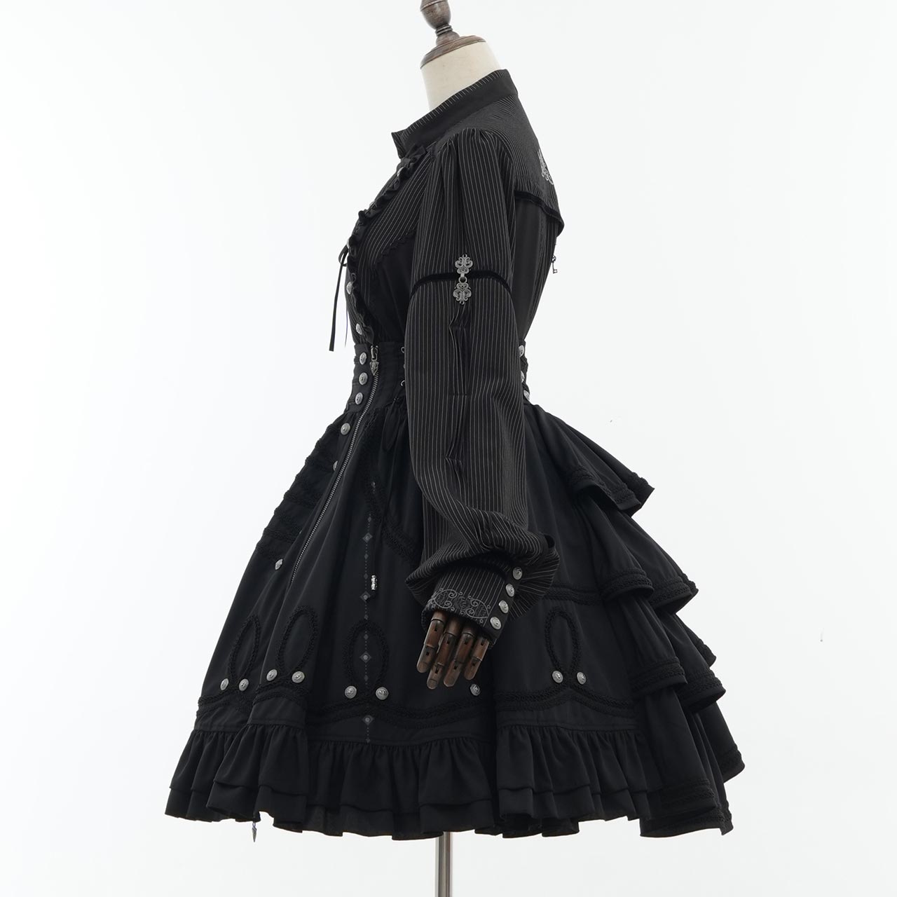 Grand Foyer Hotel Asymmetrical blouse【L】