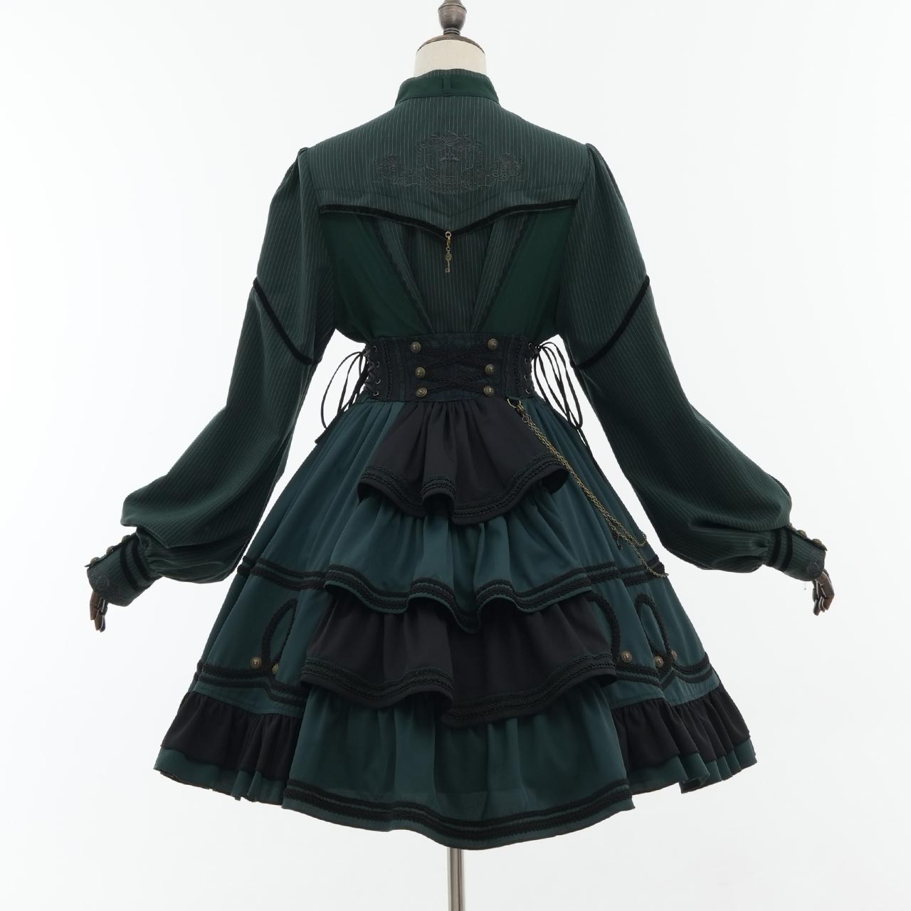 Grand Foyer Hotel Asymmetrical blouse【L】