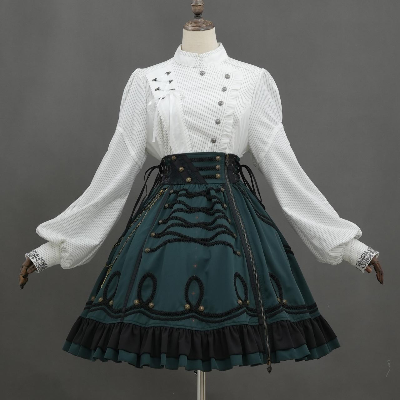 Grand Foyer Hotel Asymmetrical blouse【L】