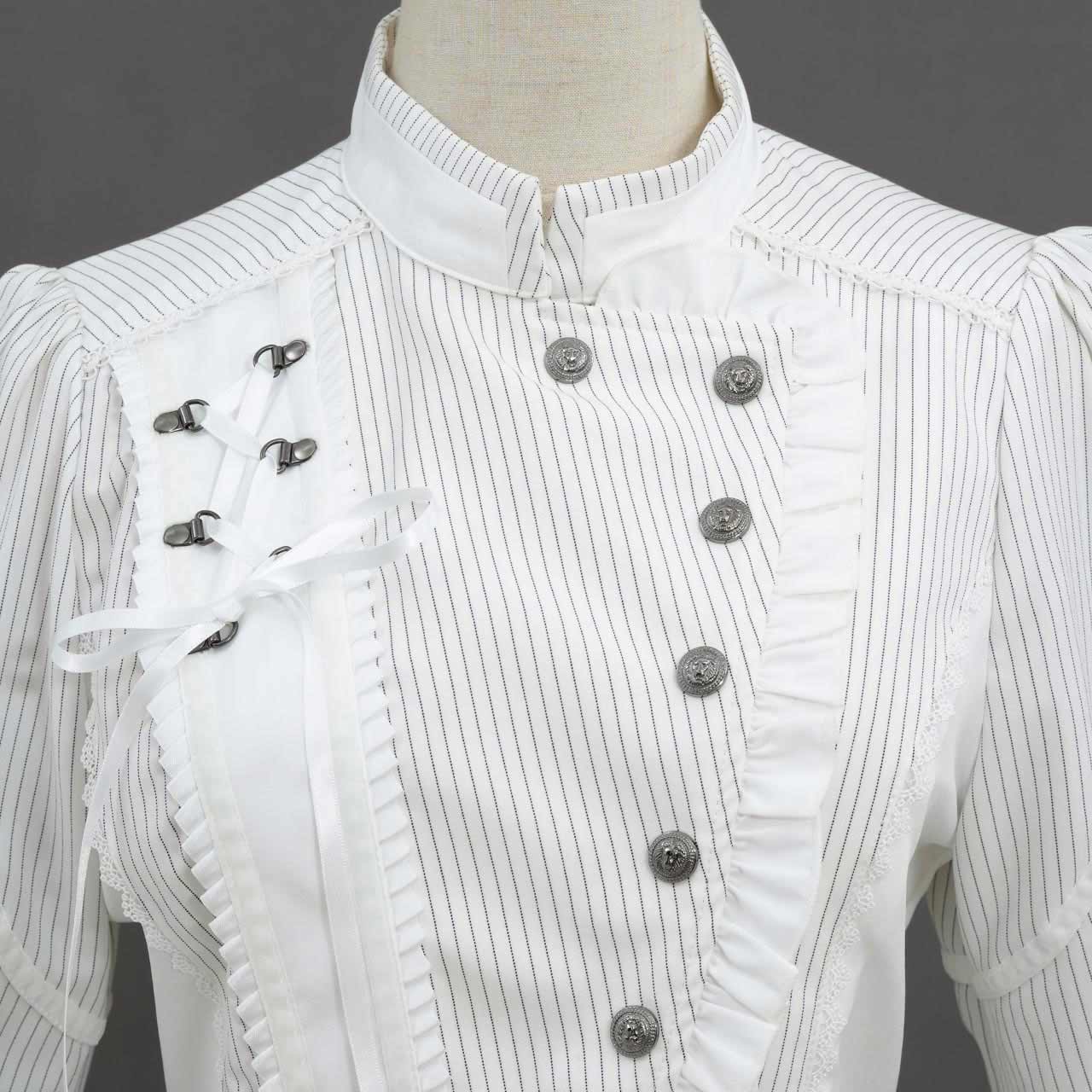 Grand Foyer Hotel Asymmetrical blouse【M】