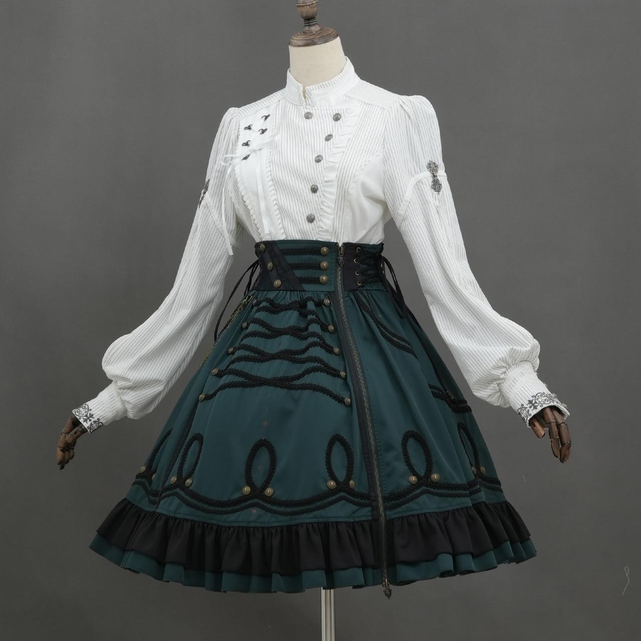 Grand Foyer Hotel Asymmetrical blouse【M】
