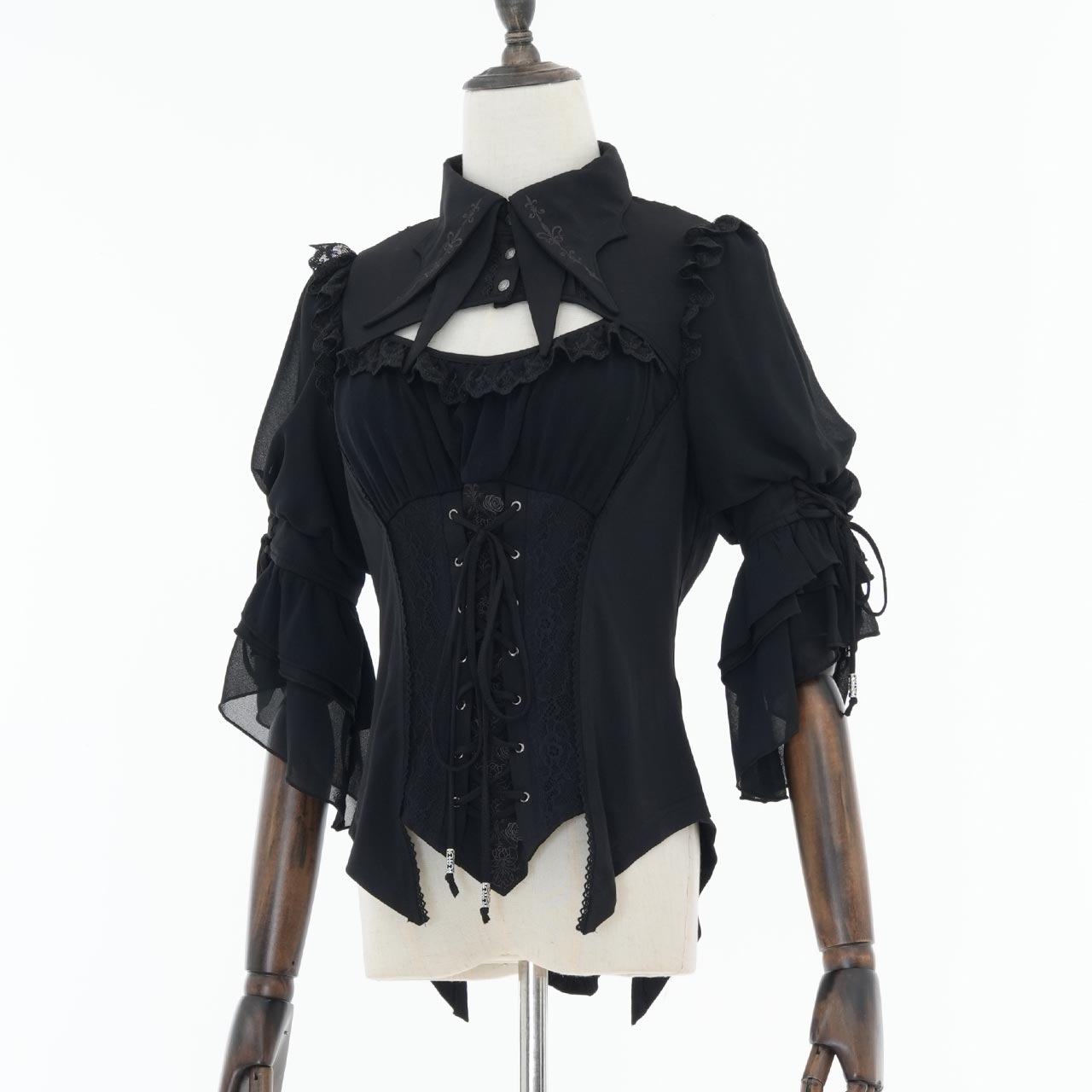 Grand Foyer Hotel Bat-wing collar top