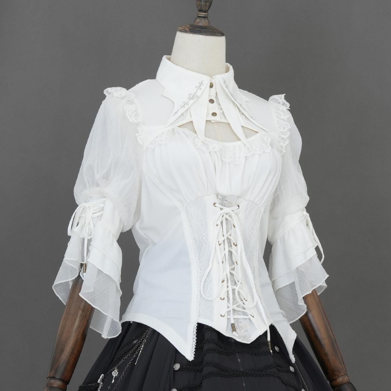 Grand Foyer Hotel Bat-wing collar top