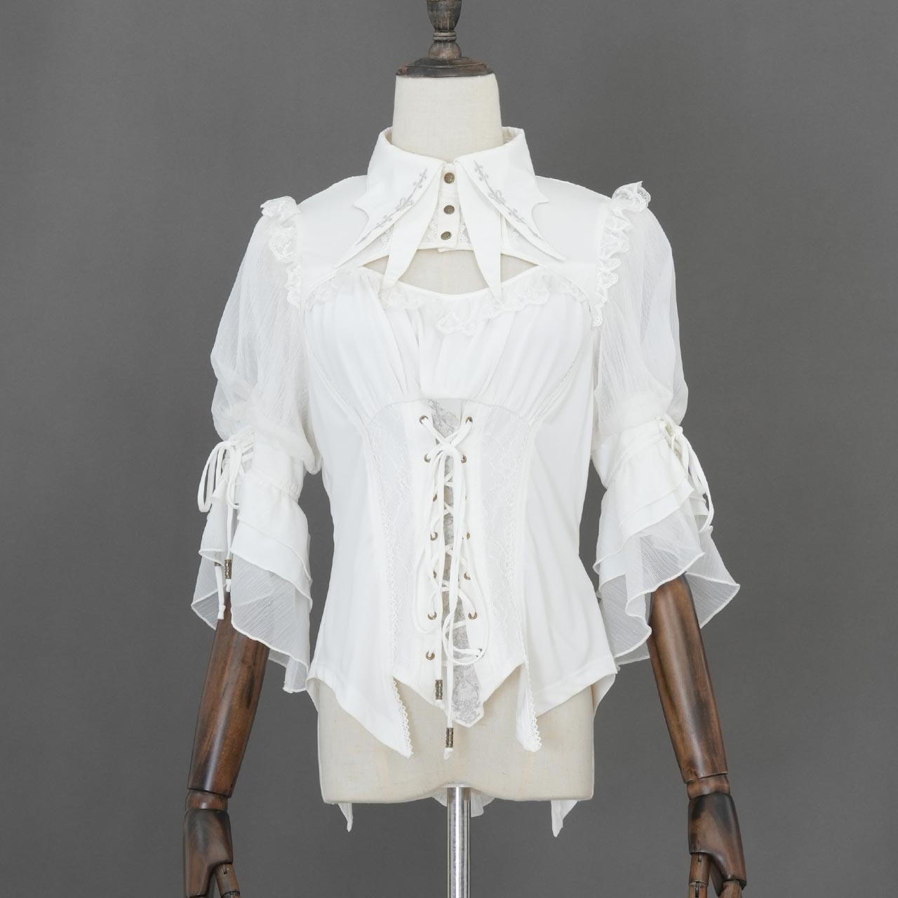 Grand Foyer Hotel Bat-wing collar top