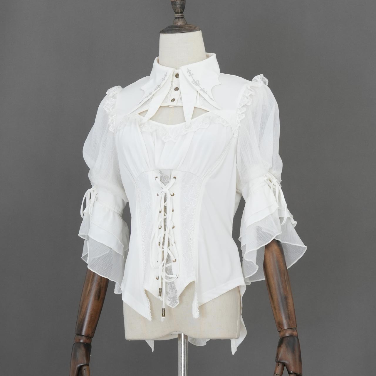 Grand Foyer Hotel Bat-wing collar top
