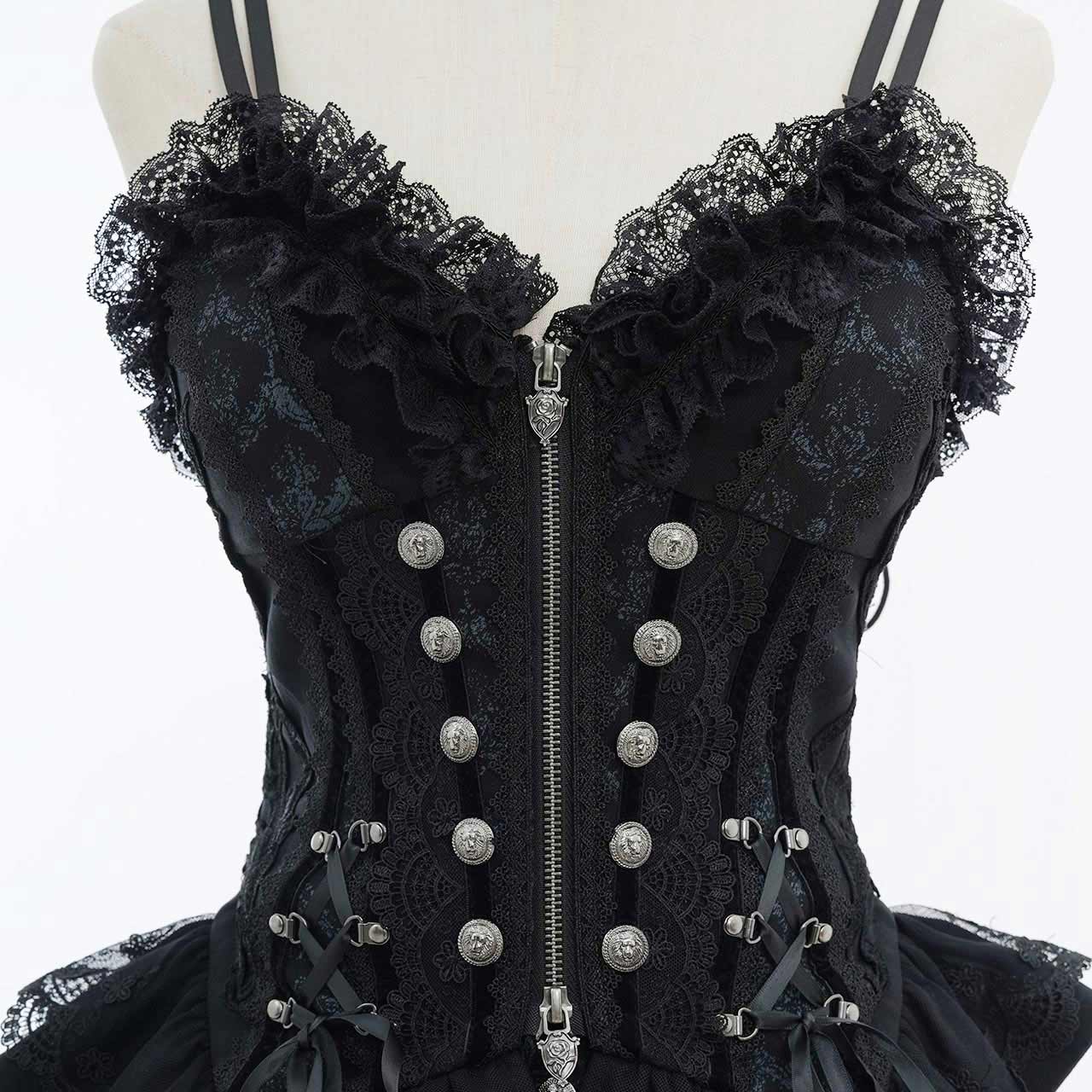 Grand Foyer Hotel Bustier One-piece Dress