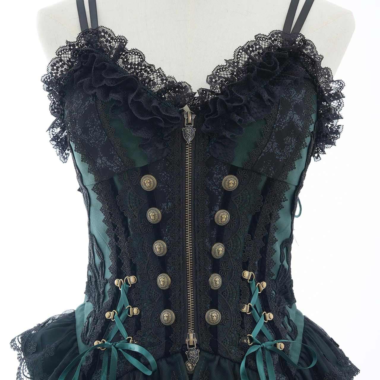 Grand Foyer Hotel Bustier One-piece Dress