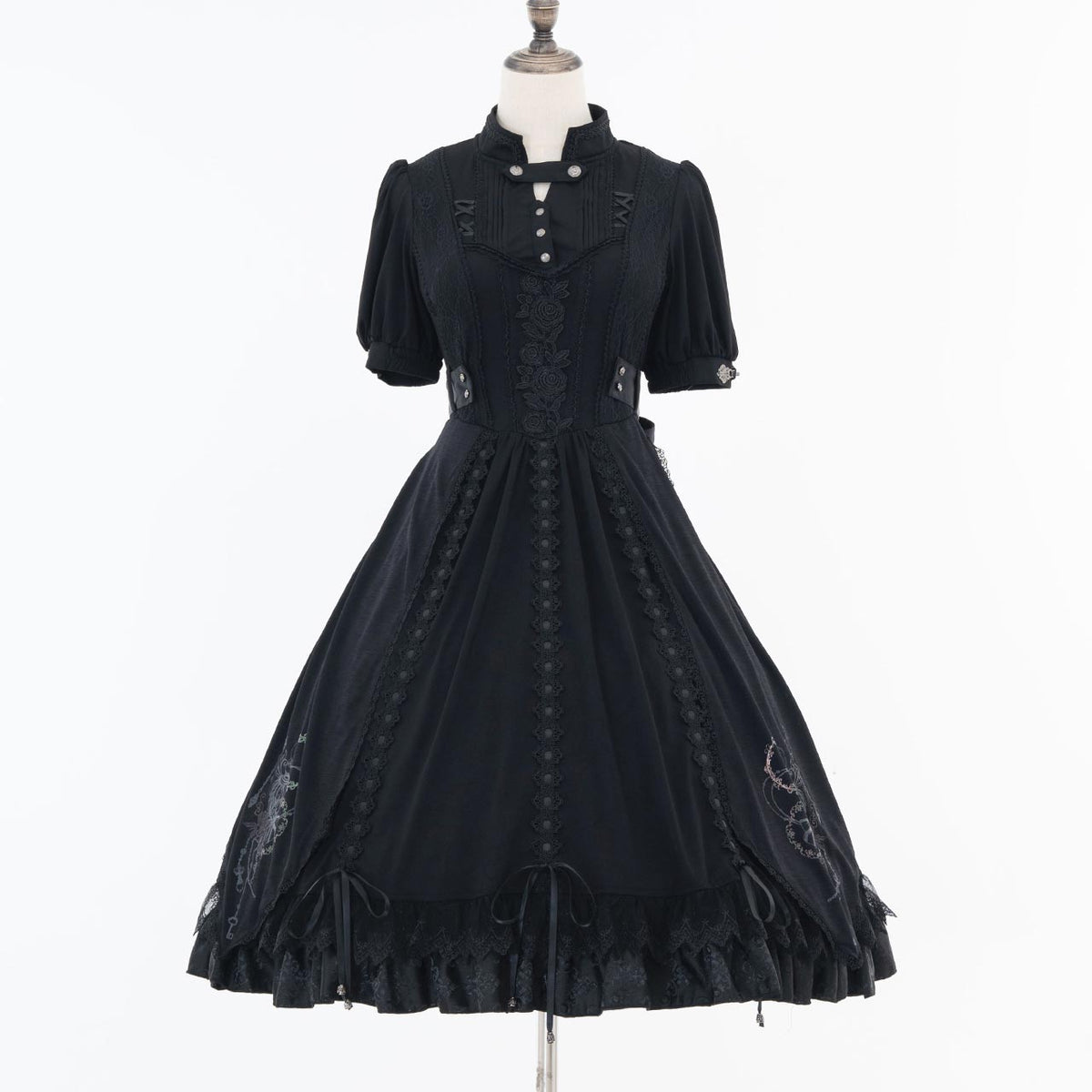 Grand Foyer Hotel Bustle frilld One-piece Dress