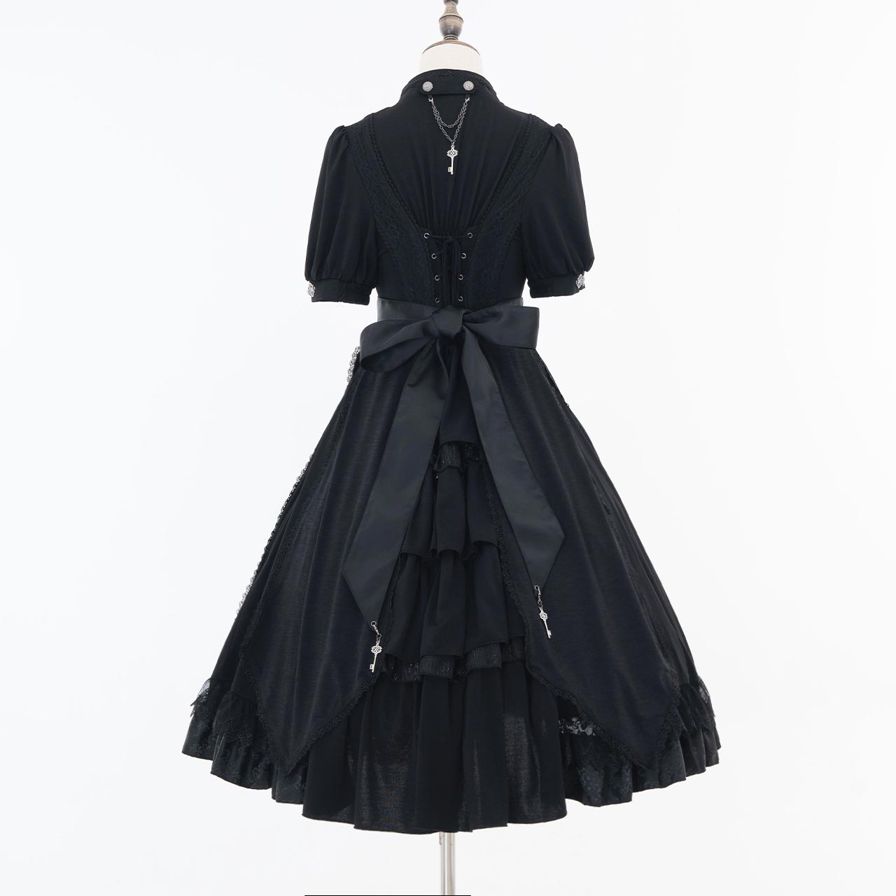 Grand Foyer Hotel Bustle frilld One-piece Dress