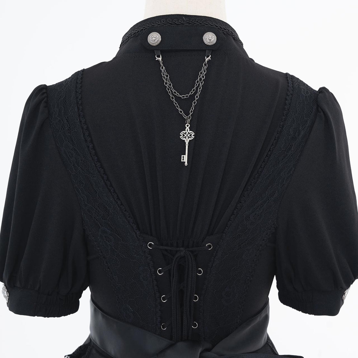 Grand Foyer Hotel Bustle frilld One-piece Dress