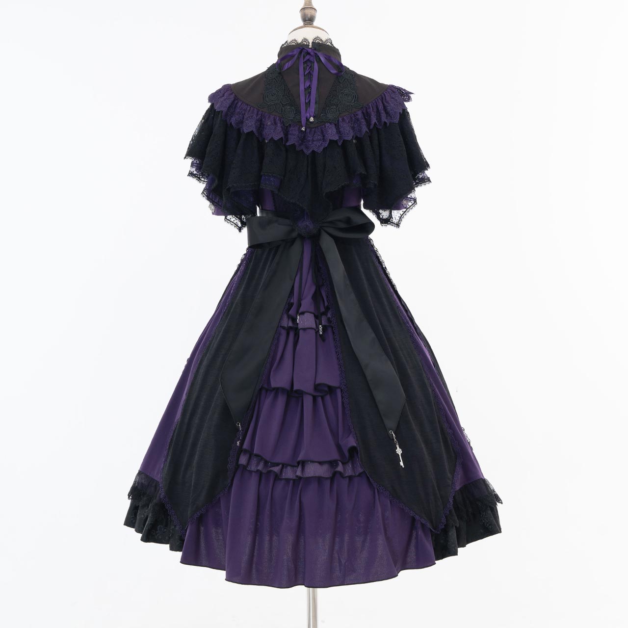 Grand Foyer Hotel Bustle frilld One-piece Dress