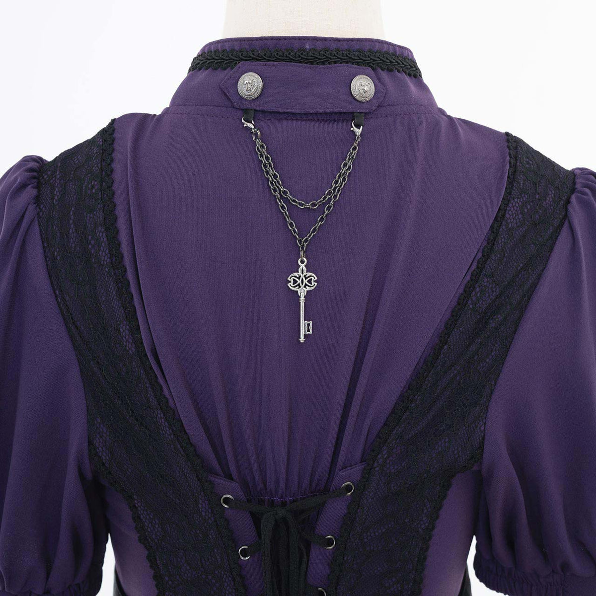 Grand Foyer Hotel Bustle frilld One-piece Dress