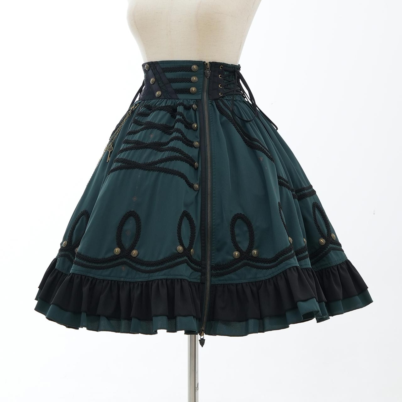 Grand Foyer Hotel Braid-Design Skirt
