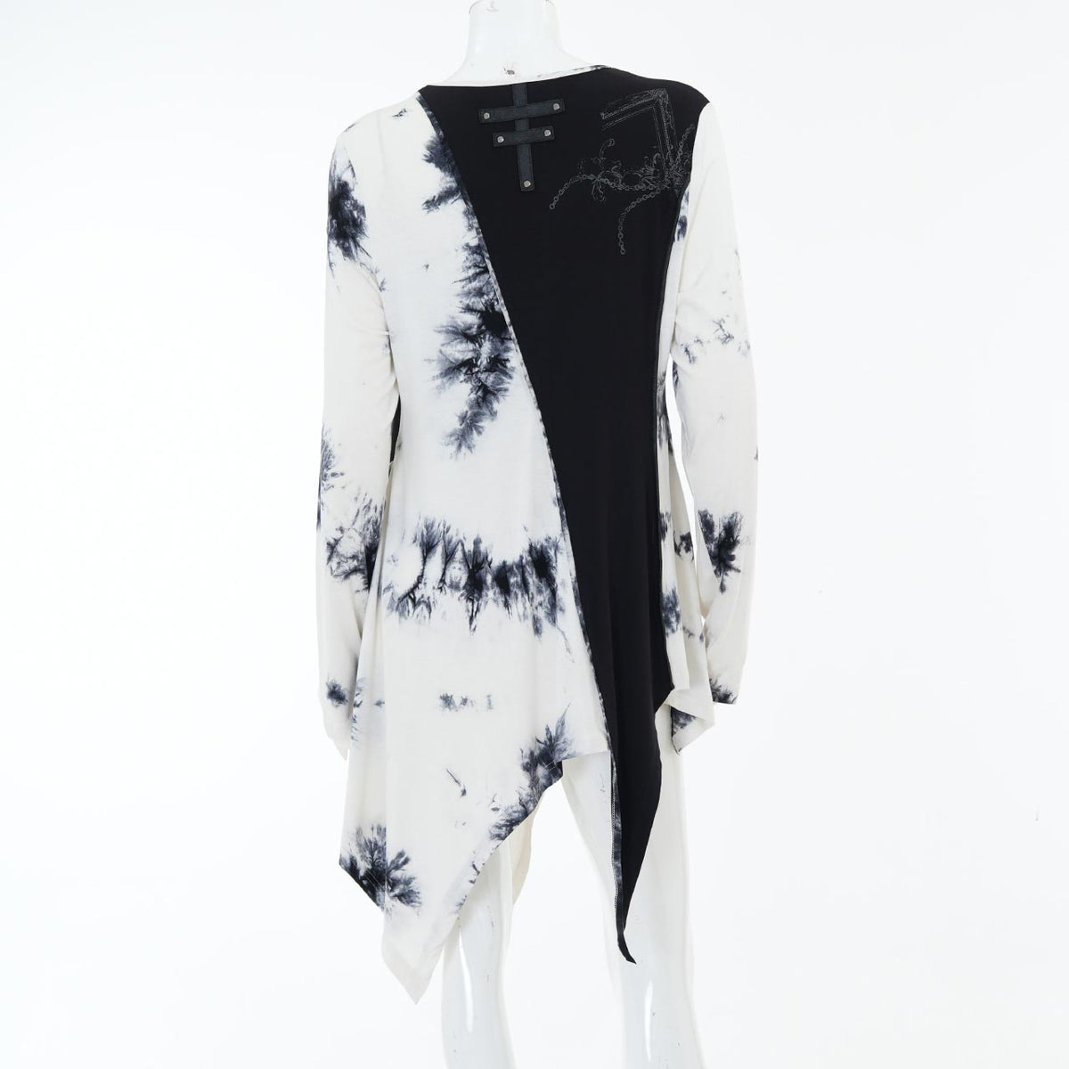 Ashes of the Elysium Asymmetrical Cut-and-Sew Top