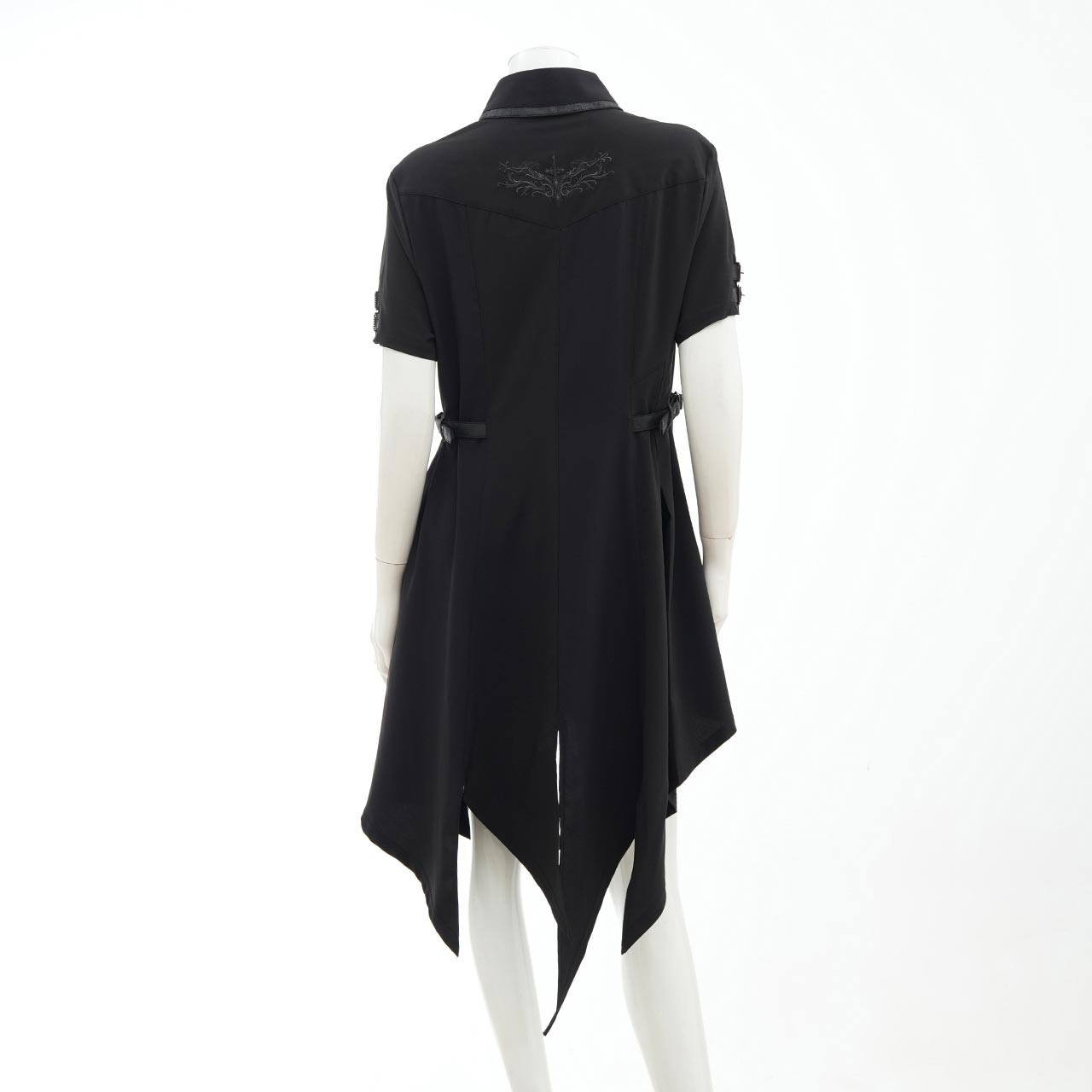 Ashes of the Elysium Short-Sleeve Long Blouse