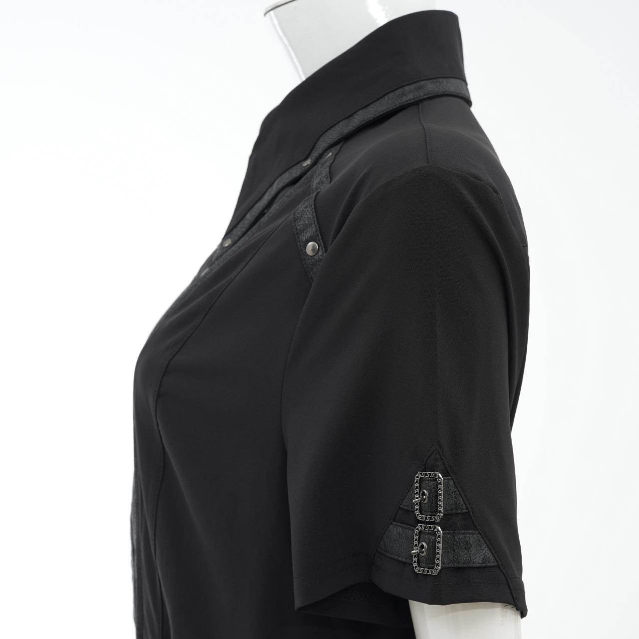 Ashes of the Elysium Short-Sleeve Long Blouse