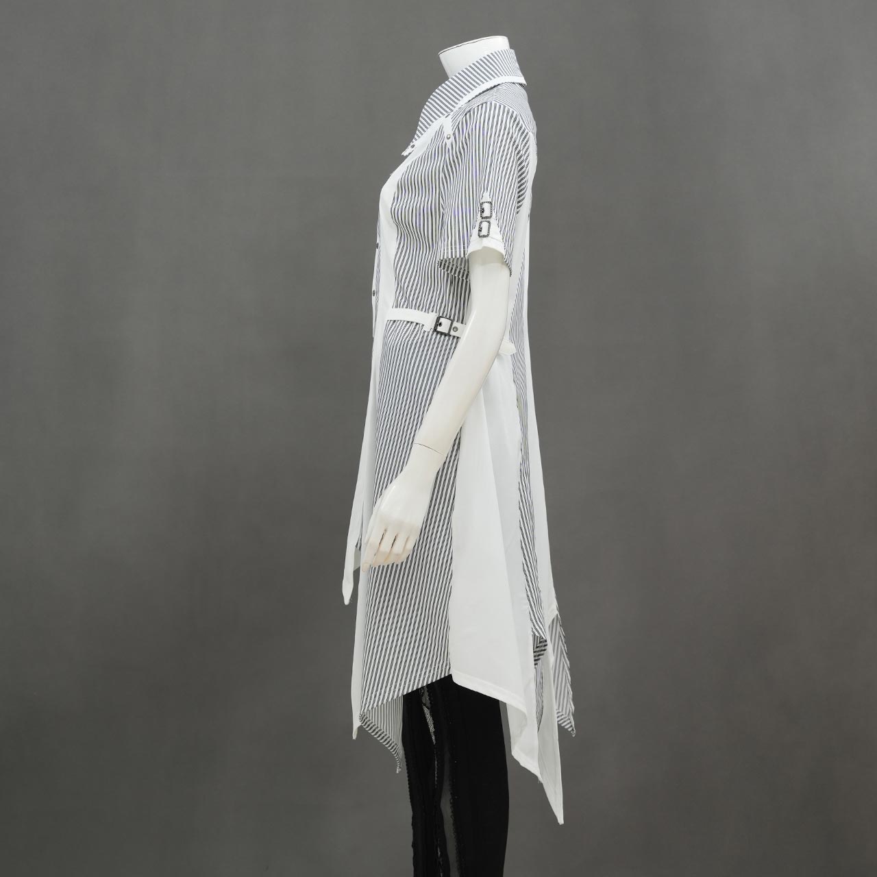 Ashes of the Elysium Short-Sleeve Long Blouse
