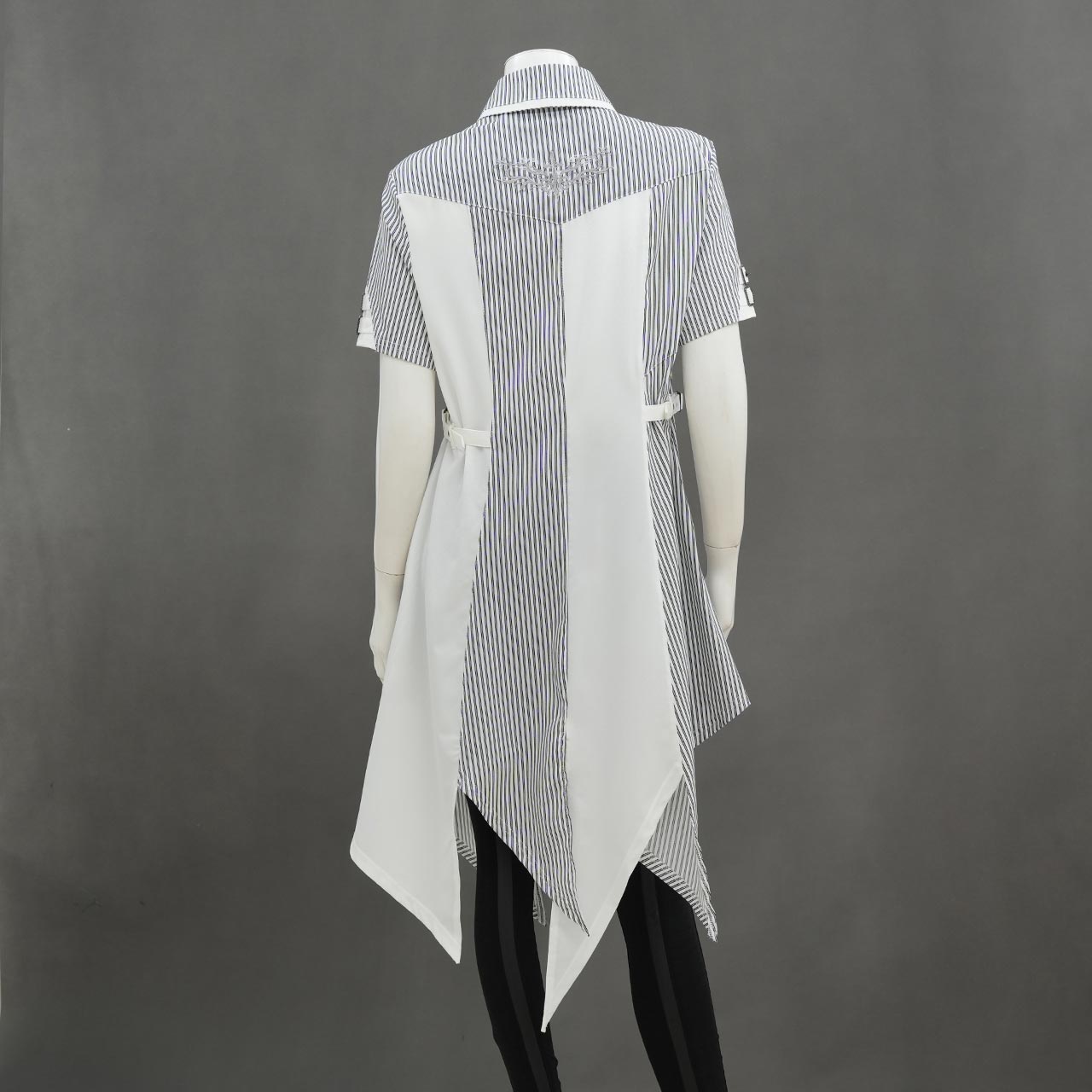Ashes of the Elysium Short-Sleeve Long Blouse