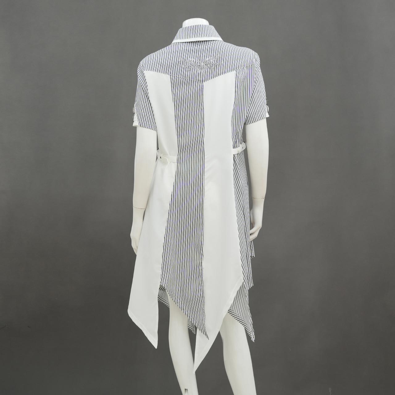 Ashes of the Elysium Short-Sleeve Long Blouse
