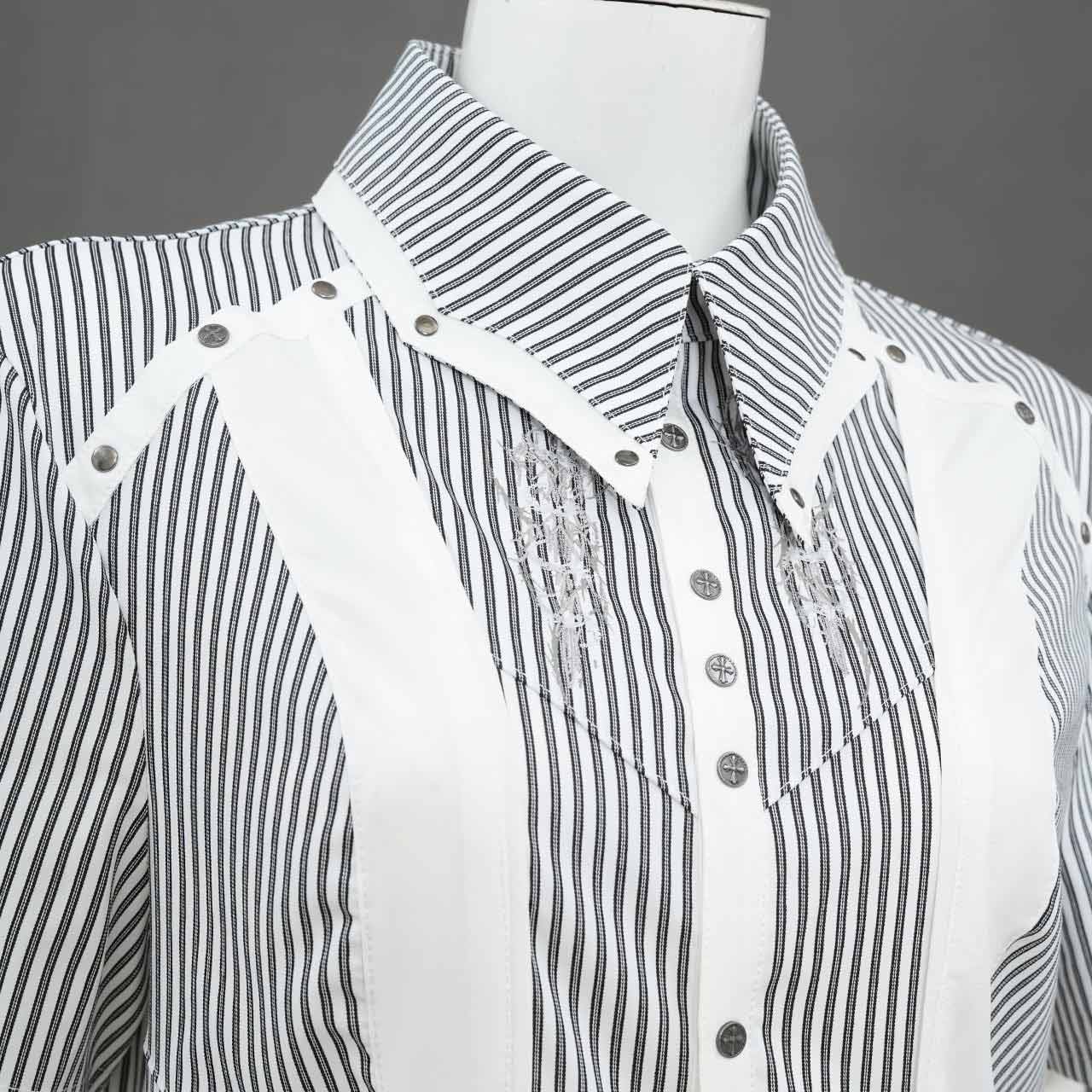 Ashes of the Elysium Short-Sleeve Long Blouse
