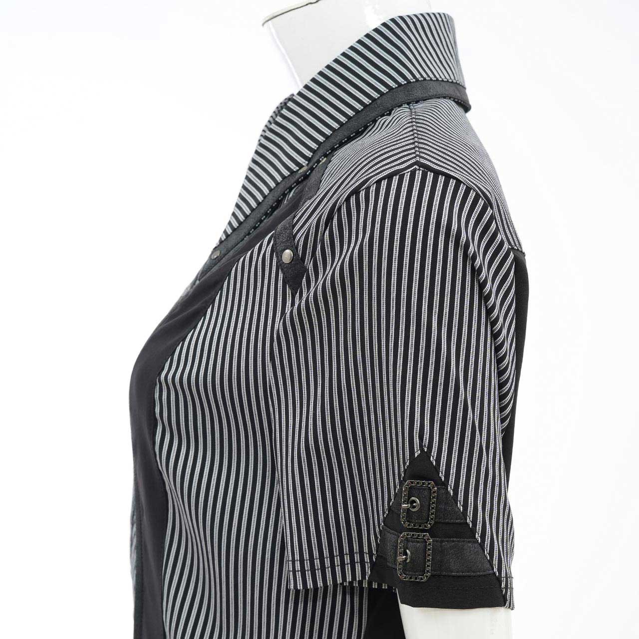 Ashes of the Elysium Short-Sleeve Long Blouse