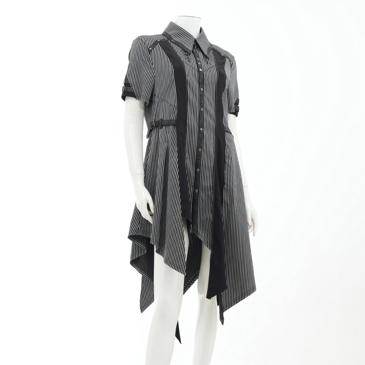 Ashes of the Elysium Short-Sleeve Long Blouse