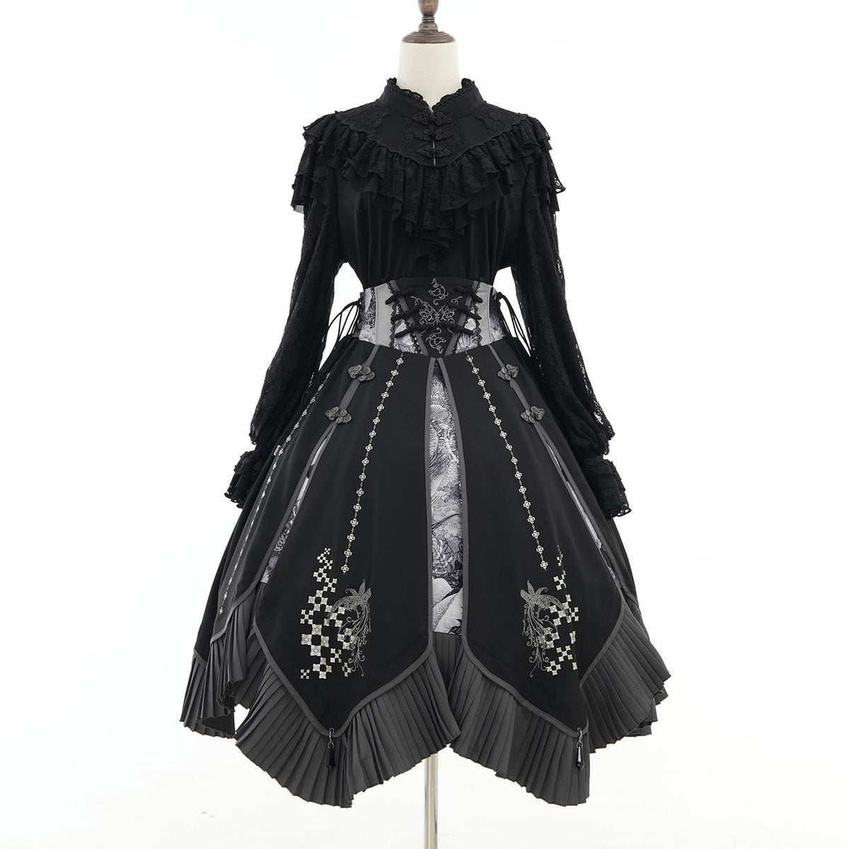 Temari-uta Cut-and-Sew Top 【L】