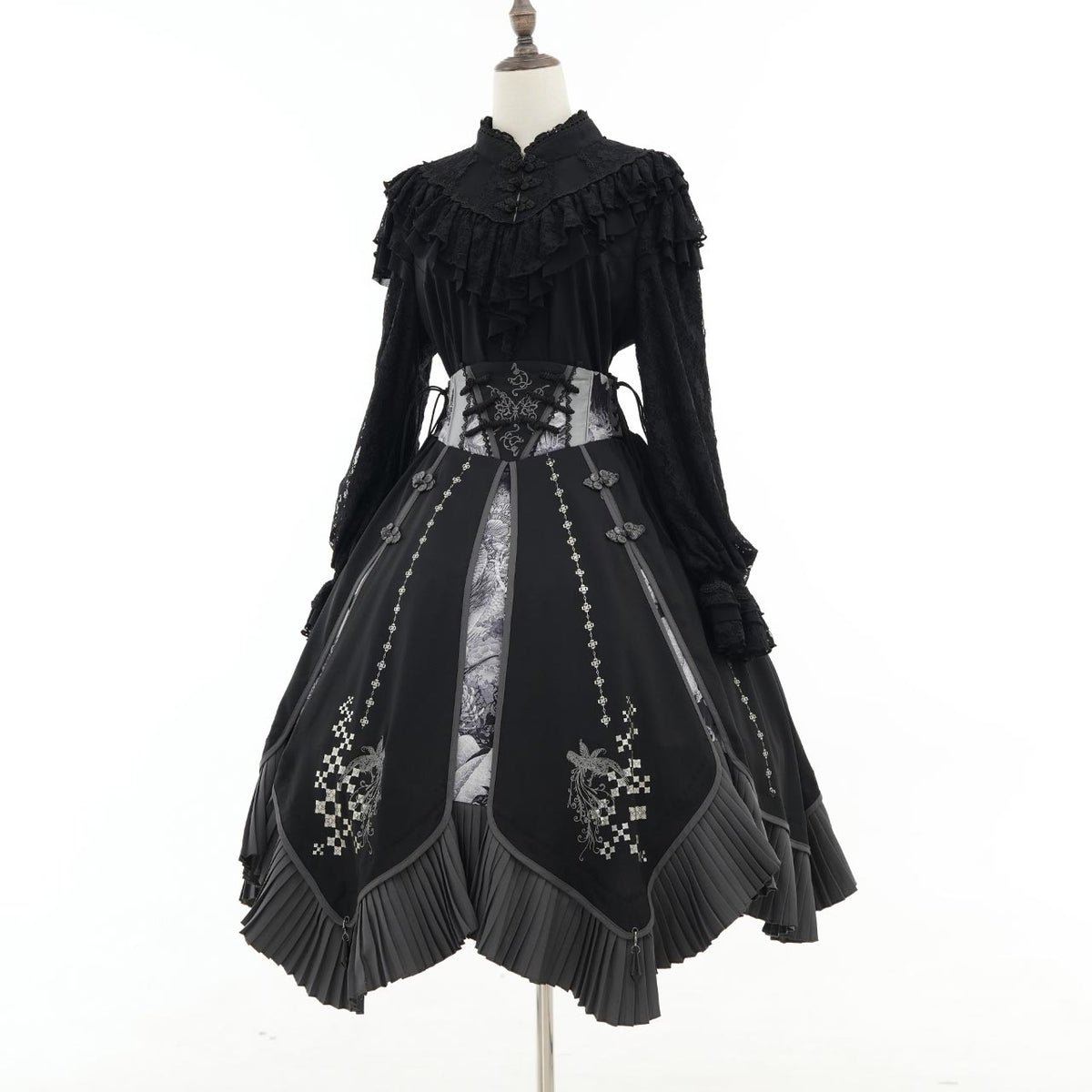 Temari-uta Cut-and-Sew Top 【L】